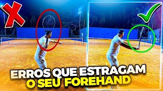 Top 6 Erros Que ESTRAGAM Seu Forehand no Tênis