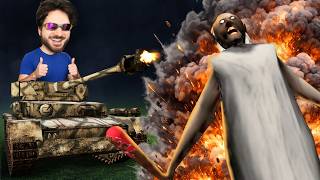 VINGANÇA EXTREMA! FUGI DA CASA DA GRANNY COM UM TANQUE DE GUERRA!