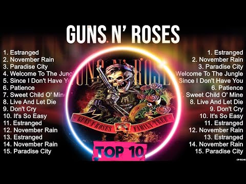 Guns N Roses Greatest Hits ~ Best Songs Of 80S 90S Old Music Hits Collection