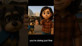 Fluffy dog: "Welcome to Adulthood" bills and camera #shorts