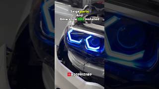 Saiga parts And Bmw style DRL installed in Scorpio n frist time in jaipur at @mahadevcardecor