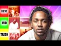 Kendrick Lamar Album Tier List (Best To Worst) [Discography Ranked &amp; Reviewed]