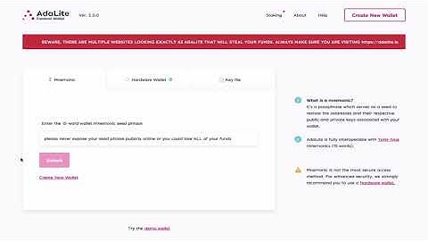 Yoroi Tutorial: How to Redeem Incentivized Testnet (ITN) Rewards Using Adalite