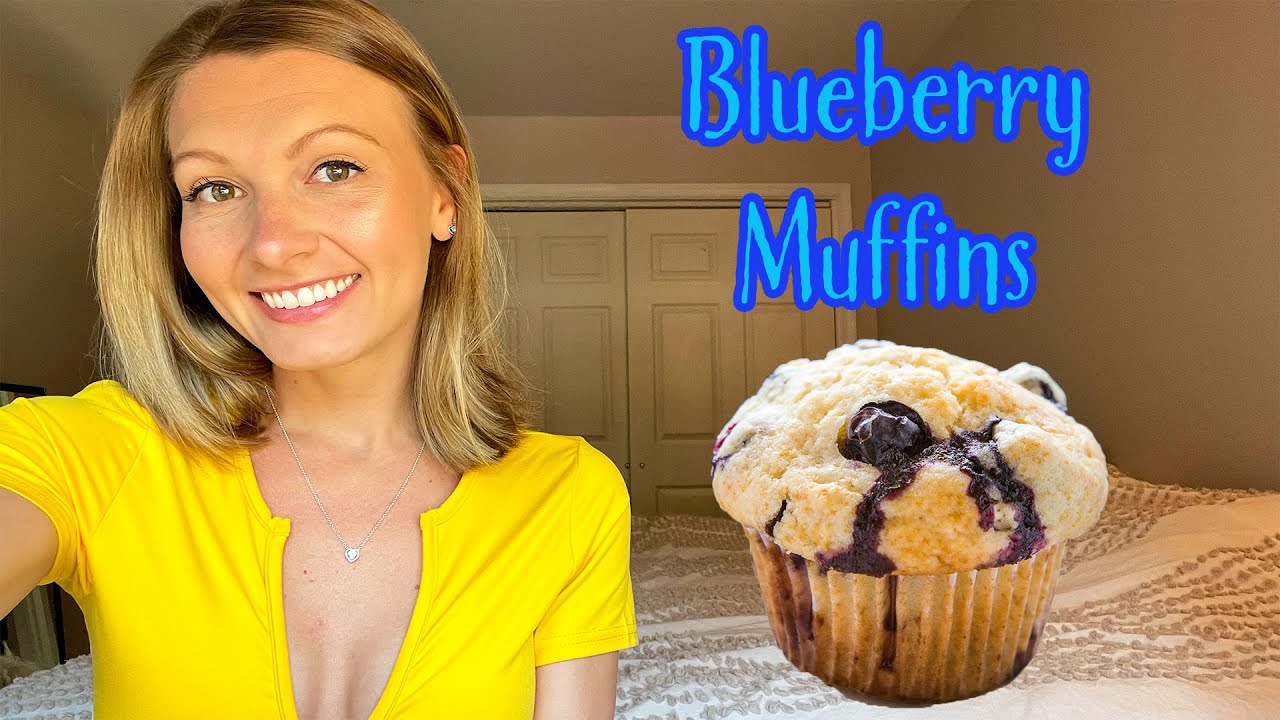 Baking Blueberry Muffins LIVE! YouTube