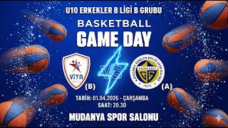 U10 Basketbol Maçı: Vita Academy vs. Karacabey GB SK | 1 Nisan 2026