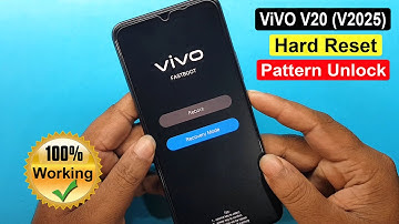 Vivo V20 Hard Reset Android 12 | Vivo V20 (V2025) Factory Reset & Pattern Unlock  (Without Pc) 2022#