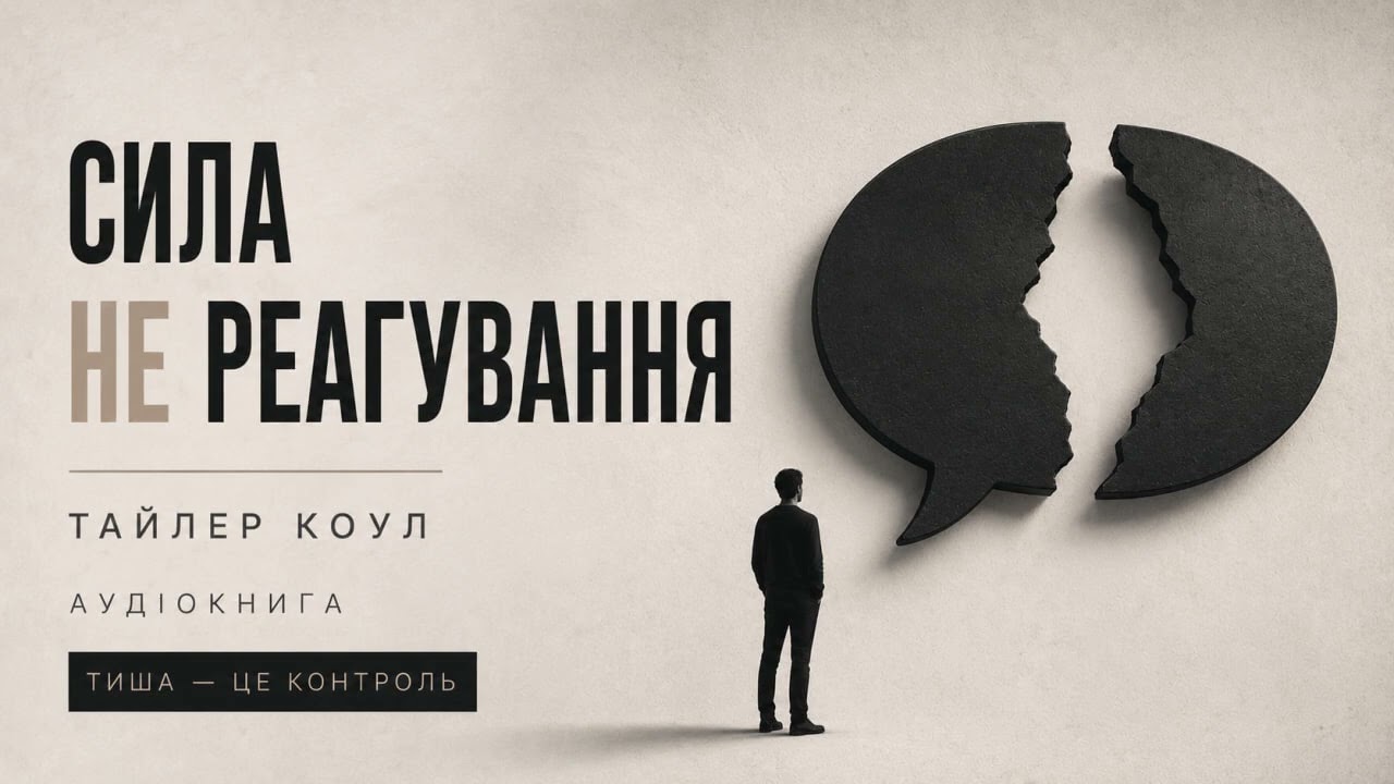 Сила не реагування. Тайлер Коул. [Аудіокнига] — Transcript