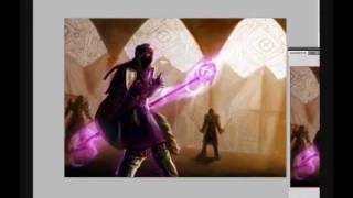 Runescape Drawing - The Fall of Zaros Runescape Drawing - The Fall of Zaros