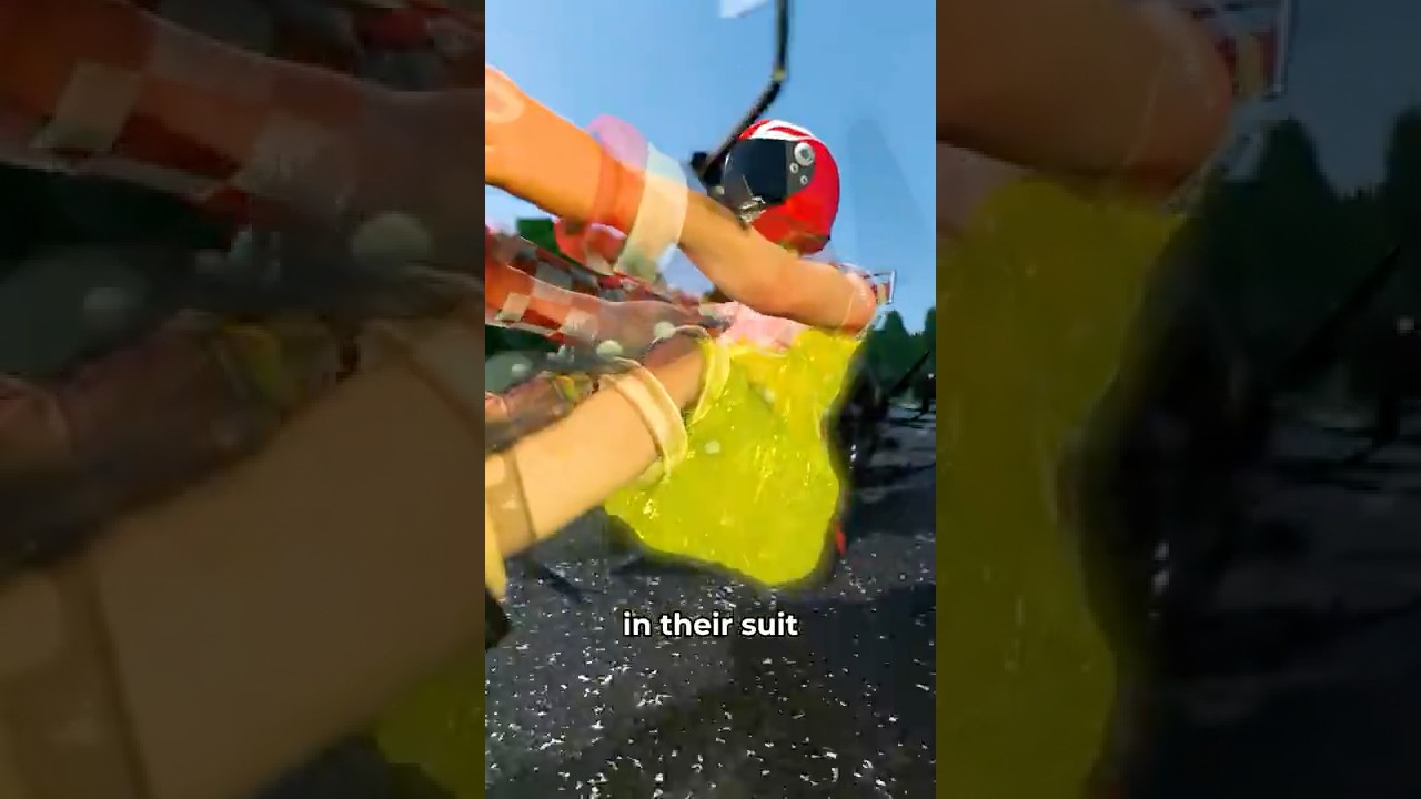He Peed In His Suit To Win The Race😯