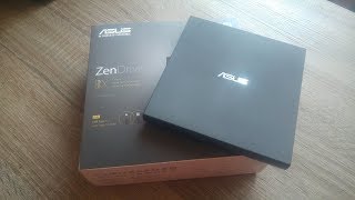 Asus ZenDrive U9M External DVD burner Unboxing/Testing 4K