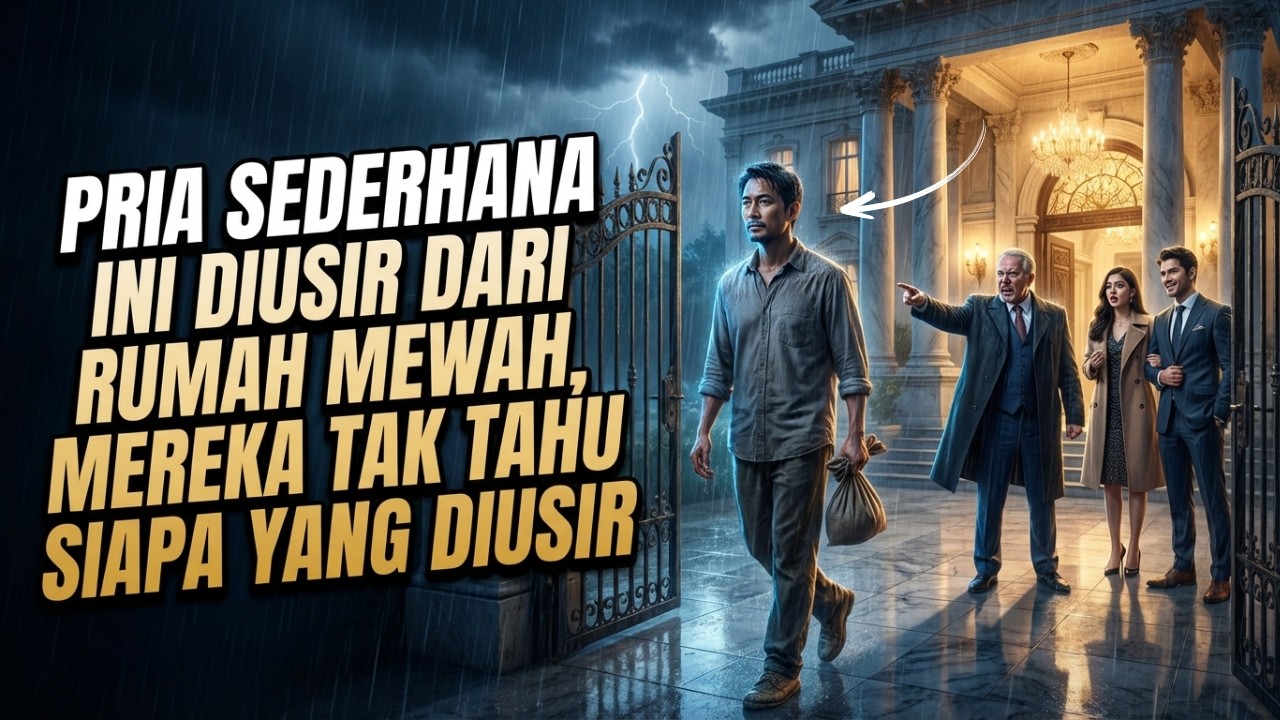 Pria ini Diusir dari Rumah Mewah...Mereka Tahu Siapa yang Mereka Usir