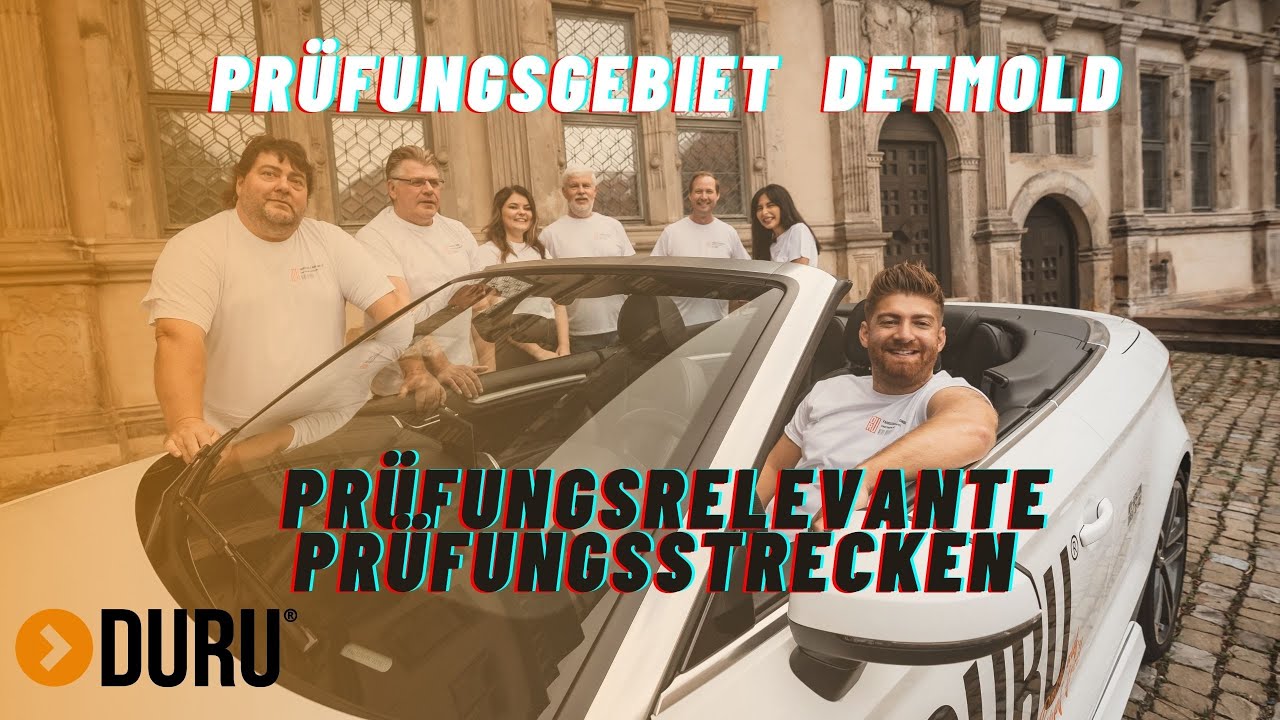 Prüfungsgebiet Detmold- Prüfstreckenabschnitte leicht erklärt- Teil 1