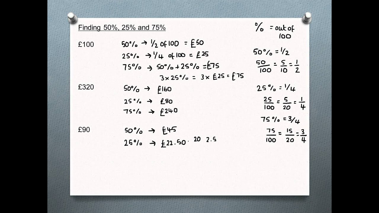 Work Out: Who To Work Out Percentages On Calculator