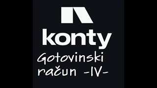4 Konty Pc - Kupci, Gotovinski I Virmanski Račun