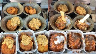 Tray Preparation Aloo Tikki Chaat || Indian Street Food #shorts