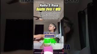 Nadia and Rose Beefin Over F Will 😵‍💫 #shorts