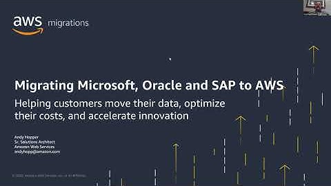 Running or Migrating Microsoft, Oracle and SAP Workloads on AWS