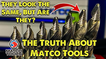 Matco HyperStep Drill Bits, The Real Truth. Some Tools Look Similar, But Are They The Same?