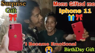 @MonuBikomiya. Gifted Me Rs.1 Lakh Iphone on My BirthDay || Iphone Gift || Best Birthday Gift