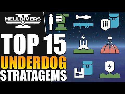 Top 15 Best Underdog Stratagems, Weapons, and Boosters for Helldive Difficulty