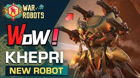 The Kramola KHEPRI Is a beast😱😁 | Skirmish gameplay || War Robots