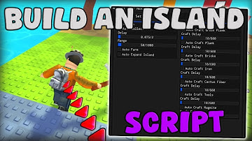 Roblox Build An Island Script Auto Farm & Auto Craft Pastebin 2025