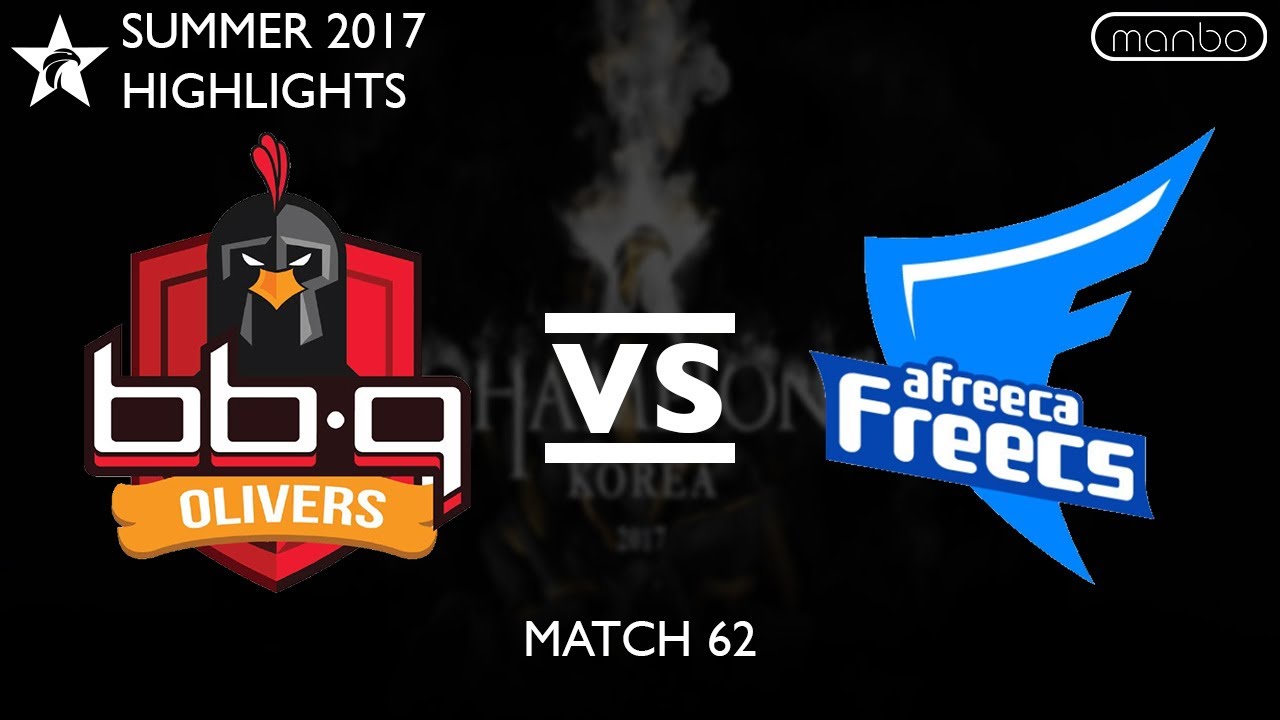 BBQ vs AFS All Games Highlights LCK Summer 2017 bbq OLIVERS vs Afreeca Freecs LoL eSports