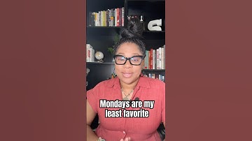 How do you ease into the week? #productivity