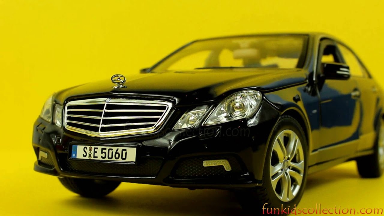 マイスト メルセデスベンツ Eクラス Mercedes-Benz E-Class Black E350 CDI Die-Cast Model 1:18 by