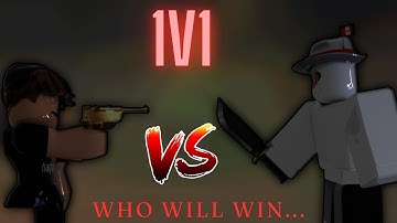 I 1V1-ED MY FRIEND IN MM2... ( REMATCH.. )