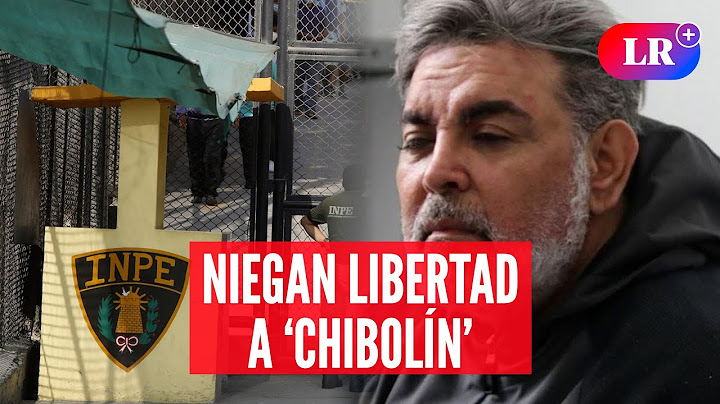 'Chibolín' seguirá en prisión: rechazan cese de prisión preventiva contra Andrés Hurtado | #LR