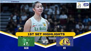 DLSU vs NU | SET 1 HIGHLIGHTS | UAAP SEASON 88 WOMEN’S VOLLEYBALL FINALS | MAY 6, 2026
