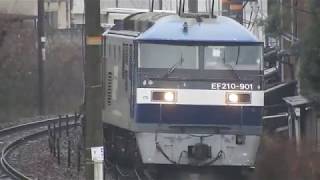 JR山陽本線　貨物列車　EF210ー901