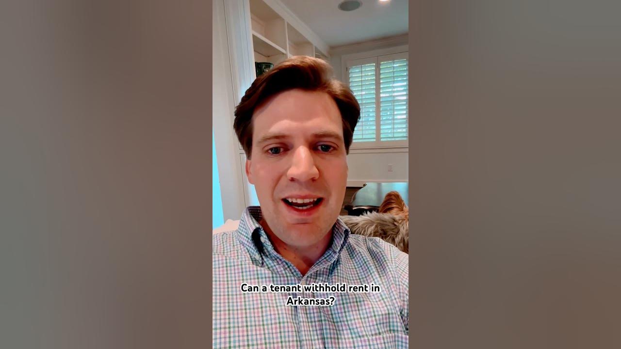 Can a tenant withhold rent in Arkansas when repairs have not been made