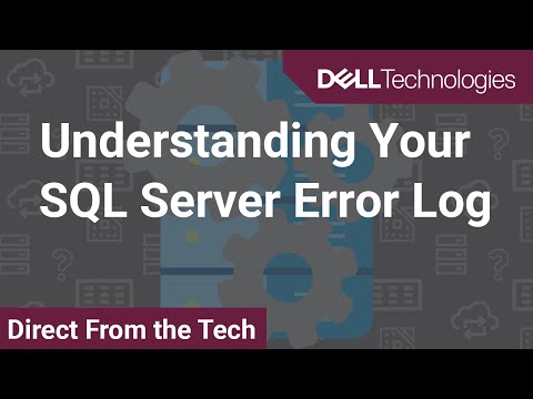 Video: Hoe vind ik het foutenlogboek van SQL Server?