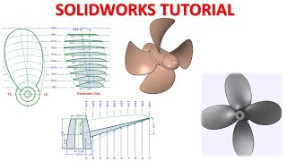 Famous SolidWorks Tutorial 78 | 3D Model  Marine Propeller for ships & boatsg Net Worth