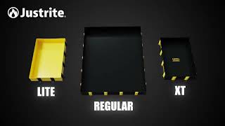 Justrite Rigid-Lock QuickBerms | Portable Spill Containment Made Easy
