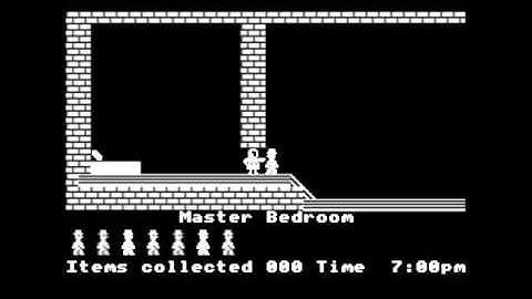 REVIEW OF JET SET WILLY II (ACORN ELECTRON, TYNESOFT, 1986)