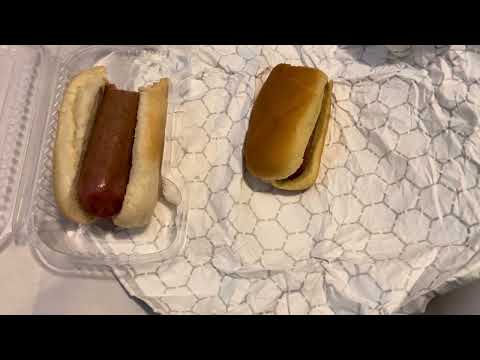 Comparing a Walmart Hotdog to a QT Hotdog