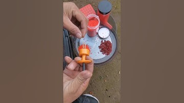 Dụng cụ kẹp mồi giun câu cá rô, chép, diếc siêu tốc, chắc chắn #1🎣 #fishing #shorts