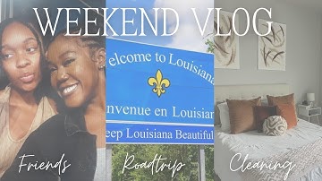 WEEKEND VLOG| party, errands, mukbang, cleaning, roadtrip, etc....