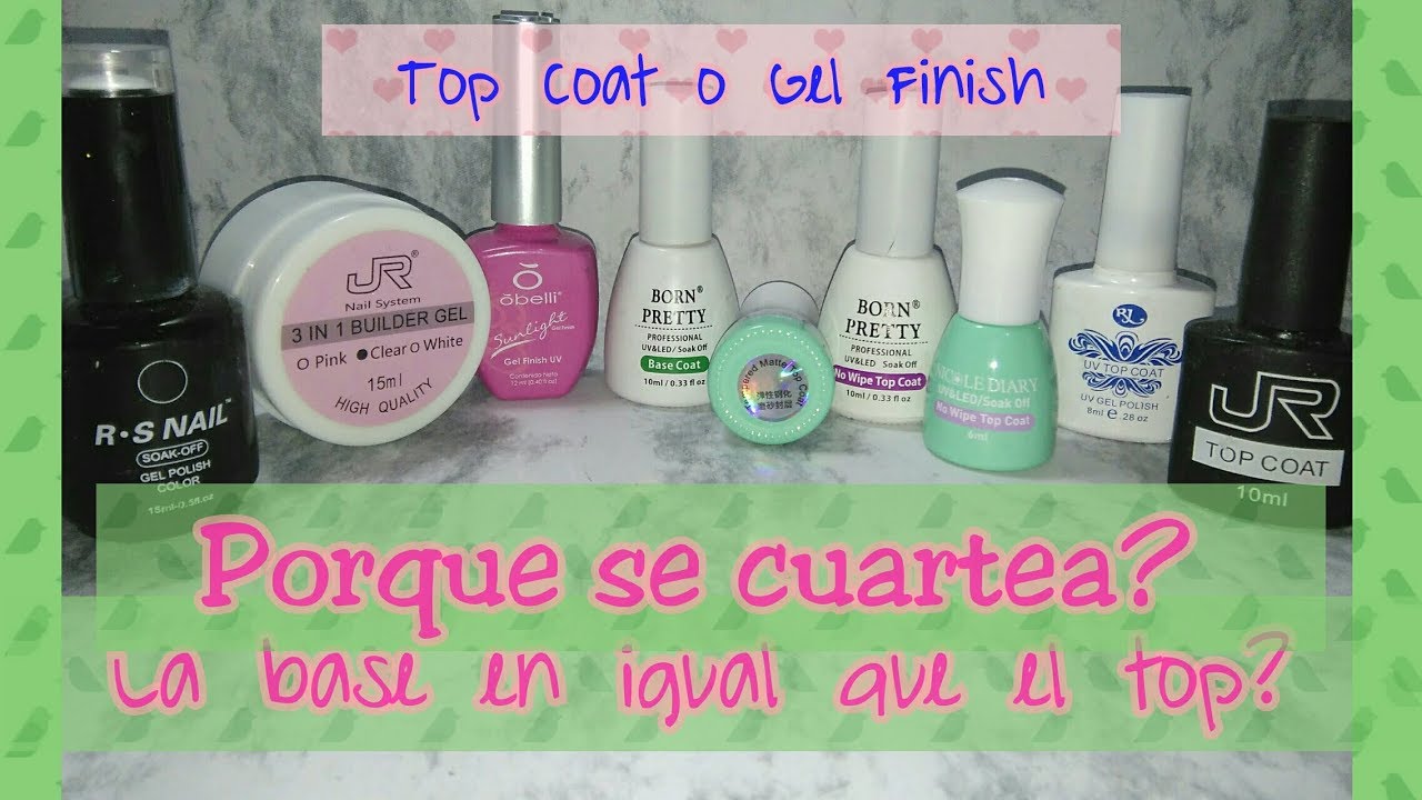 Para que sirve el TOP COAT o GEL FINISH? Hablemos del gel de terminado para  uñas - thptnganamst.edu.vn