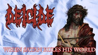 Deicide - When Satan Rules His World - Cover