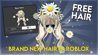 New Free Hair Items Out Today In Roblox Omg Insane 