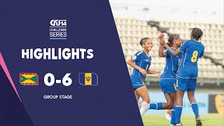 Grenada v. Barbados | Tier-II Group B | FULL HIGHLIGHTS | 2025 CFU U14 Challenge Series Girls