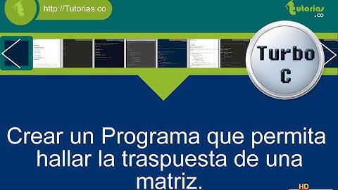 arrays – turbo C (traspuesta de una matriz)