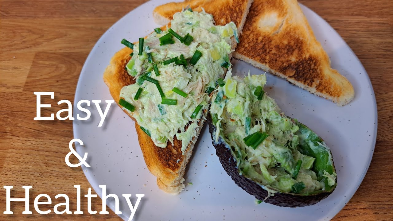 Quick Easy & Healthy Avocado and Mackerel Sandwich Paste. Eat and Lose Weight easy Recipe 