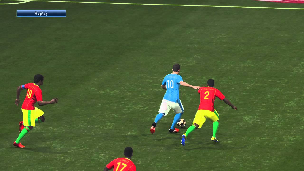 Pro Evolution Soccer 2016_Greece vs Burkina Faso_Mitroglou (Goal) - YouTube