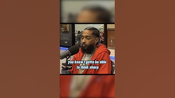 Nipsey Hussle speaks on Not Smoking Weed | Breakfast Club | Rydahs Only