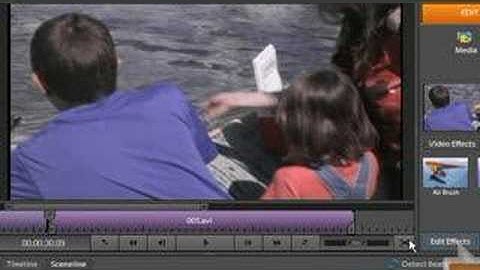 Adobe Premiere  Elements 4.0 Transition & Effects Tutorial